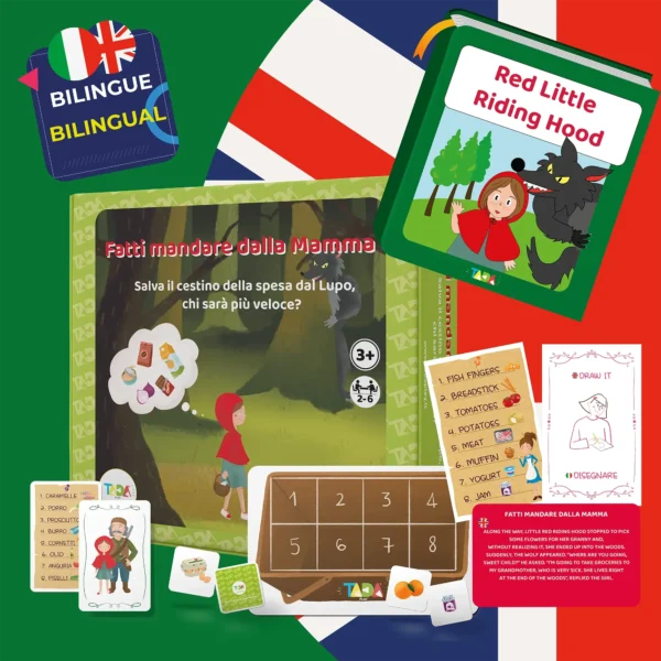 Kit Red Little Riding Hood per la lingua inglese